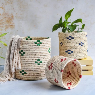 Giỏ hoa Handmade