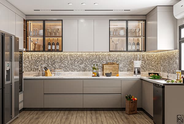 Ứng dụng gạch Mosaic