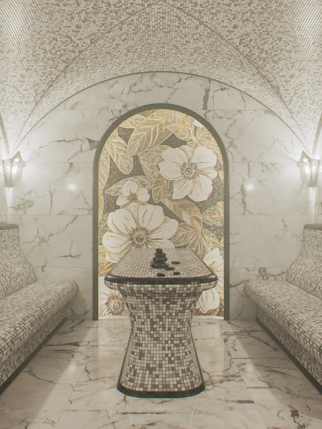 Sản xuất gạch mosaic
